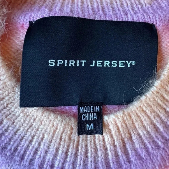 Spirit Jersey Psychedelic Mushroom Knit Sweater S L - Picture 9 of 11